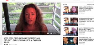 Alexandra Bruce sends you 3rd party videos on weird subjects but no interest in the Musk fraud.