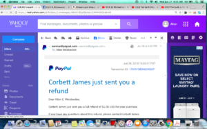 Remember my Open Letter to James Corbett? See, if he accepted my money, I'd be able to make comments on his blog...