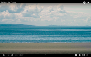 A grab from the film showing exactly what you'd see of Seattle if the earth was round...