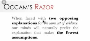 Neuro Linguistic ProgrammingOccam’s Razor