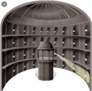 How a panopticon works.